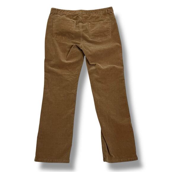 Chaps Denim corduroy high rise straight leg pants - Picture 6 of 9